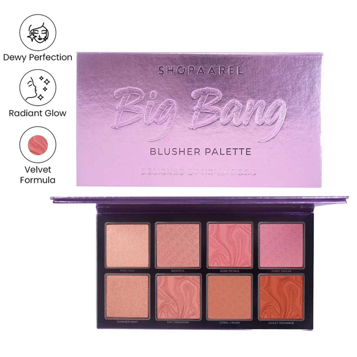 SHOPAAREL BIG BANG BLUSHER PALETTE - 01