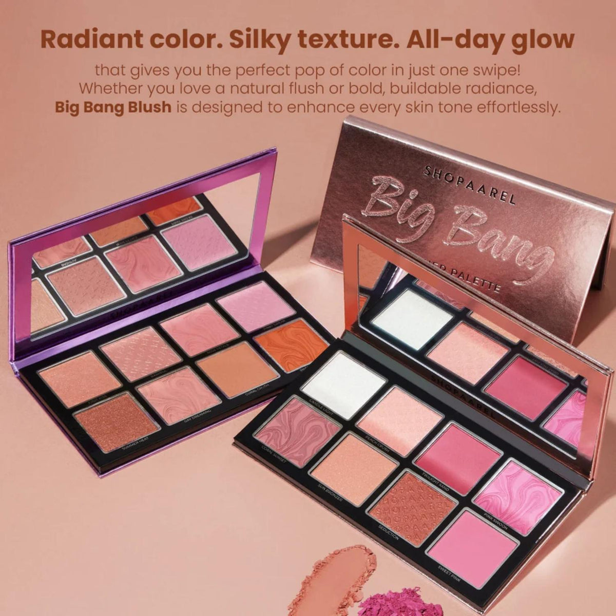 SHOPAAREL BIG BANG BLUSHER PALETTE - 01