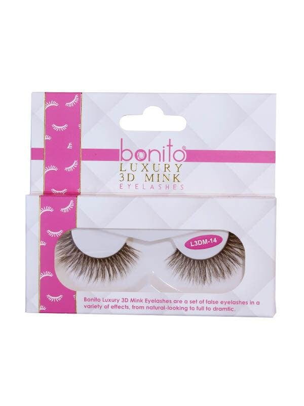 BONITO LUXURY 3D MINK EYELASHES L3DM 14 #all