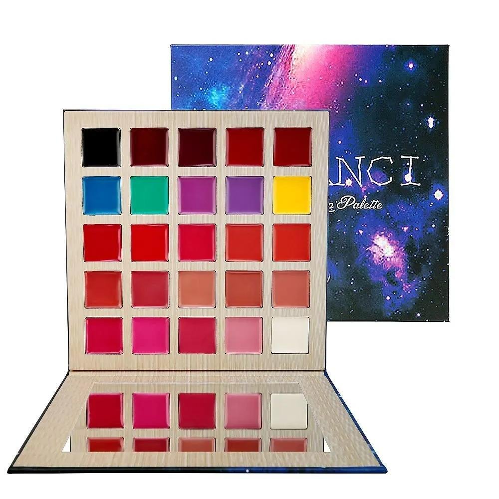 DE LANCI 25 Color Matte Multi Shade Lip Palette #all
