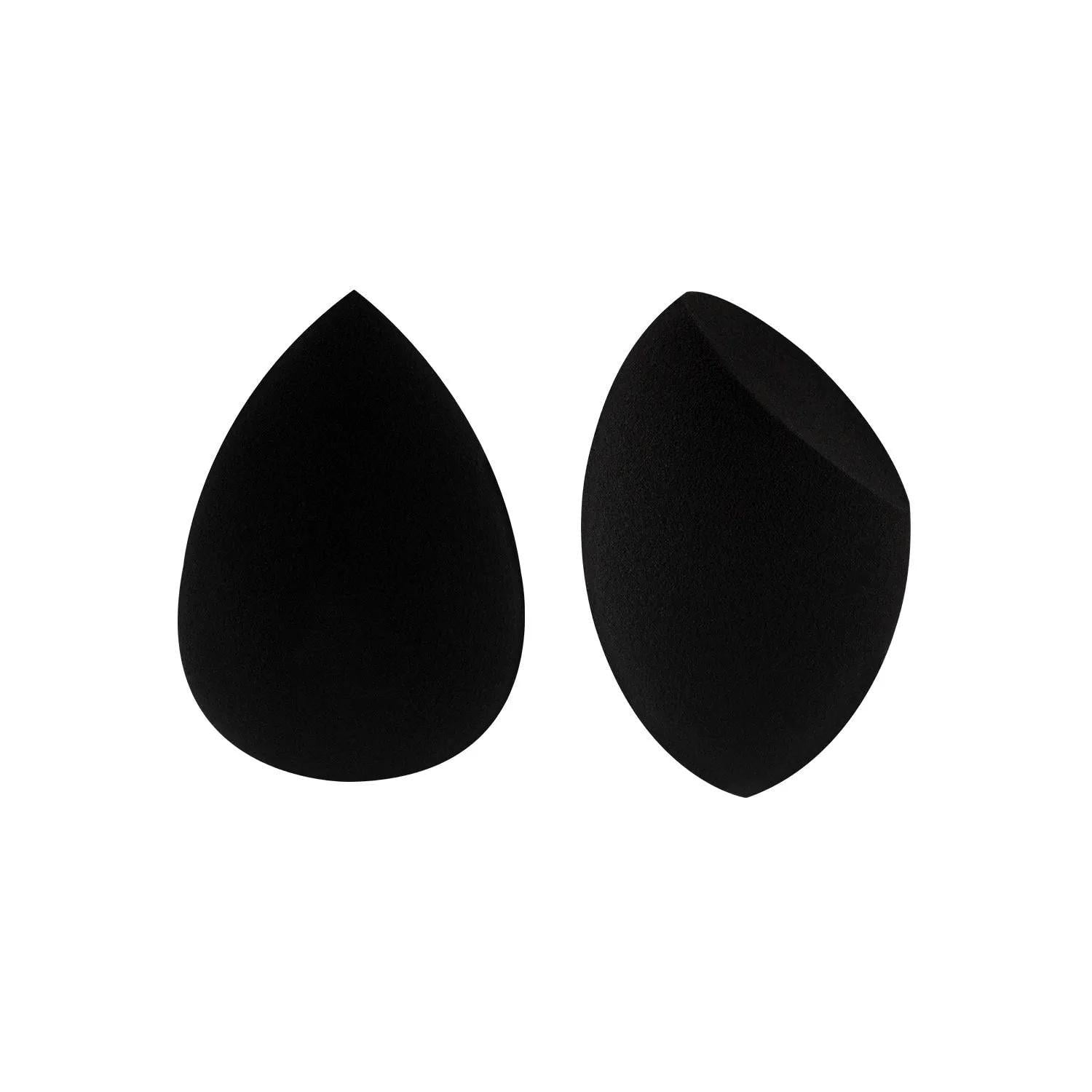 PAC 3D Sponge Set Water Drop Olive Cut Black 2 Pc #all