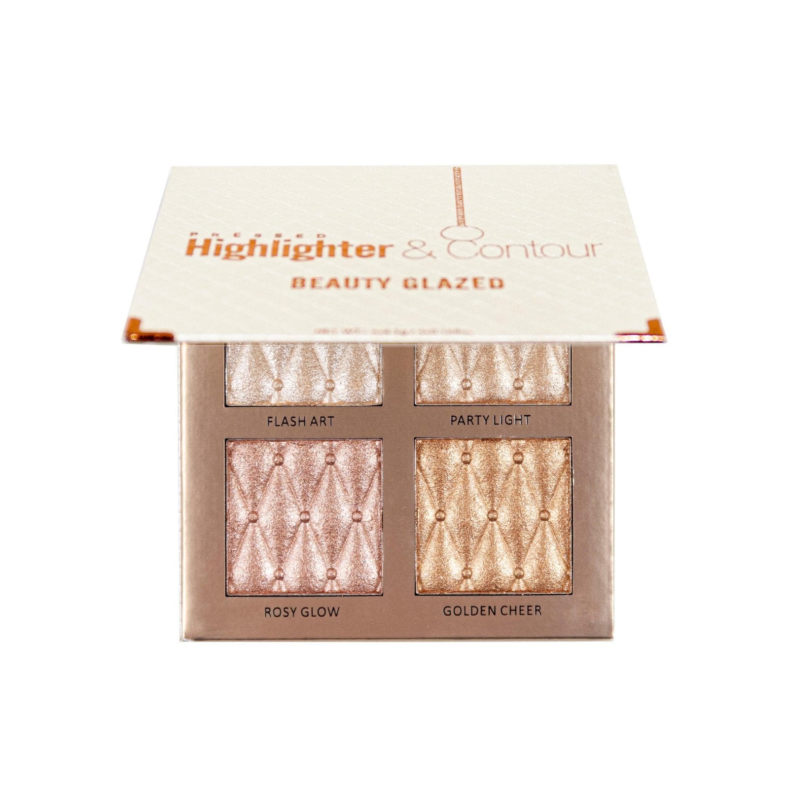 BEAUTY GLAZED HIGHLIGHTER AND CONTOUR PALETTE #all
