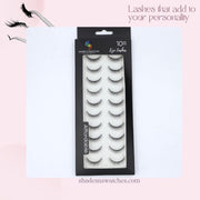 SNS 10 PAIRS LASHES NO 35 #all
