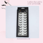 SNS 10 PAIRS LASHES NO 34 #all