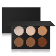 DE LANCI 6 Colors Powder Contour Palette #all