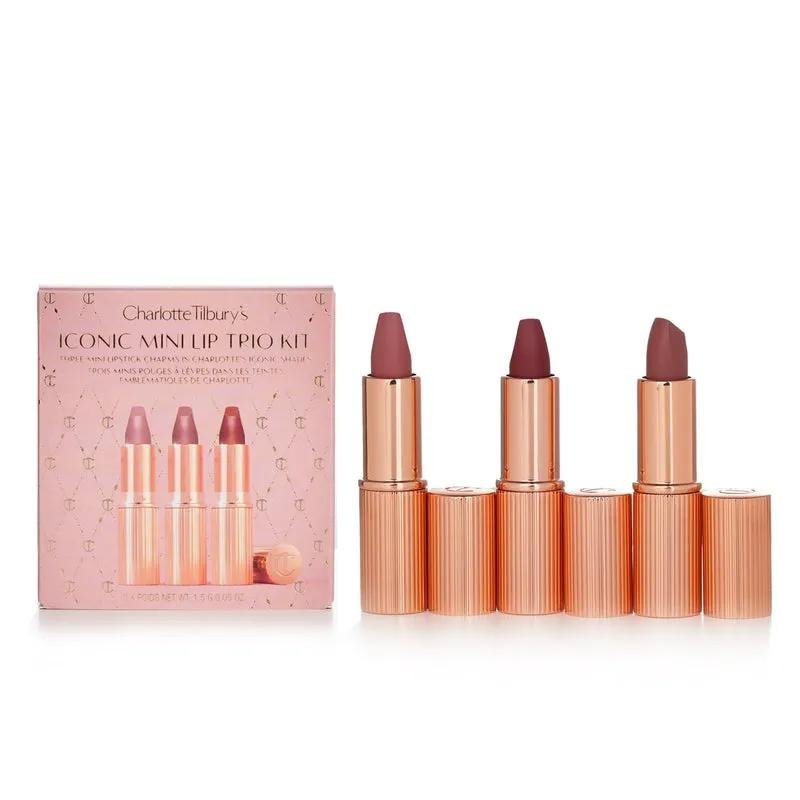 CHARLOTTE TILBURY ICONIC MINI LIP TRIO SET #all