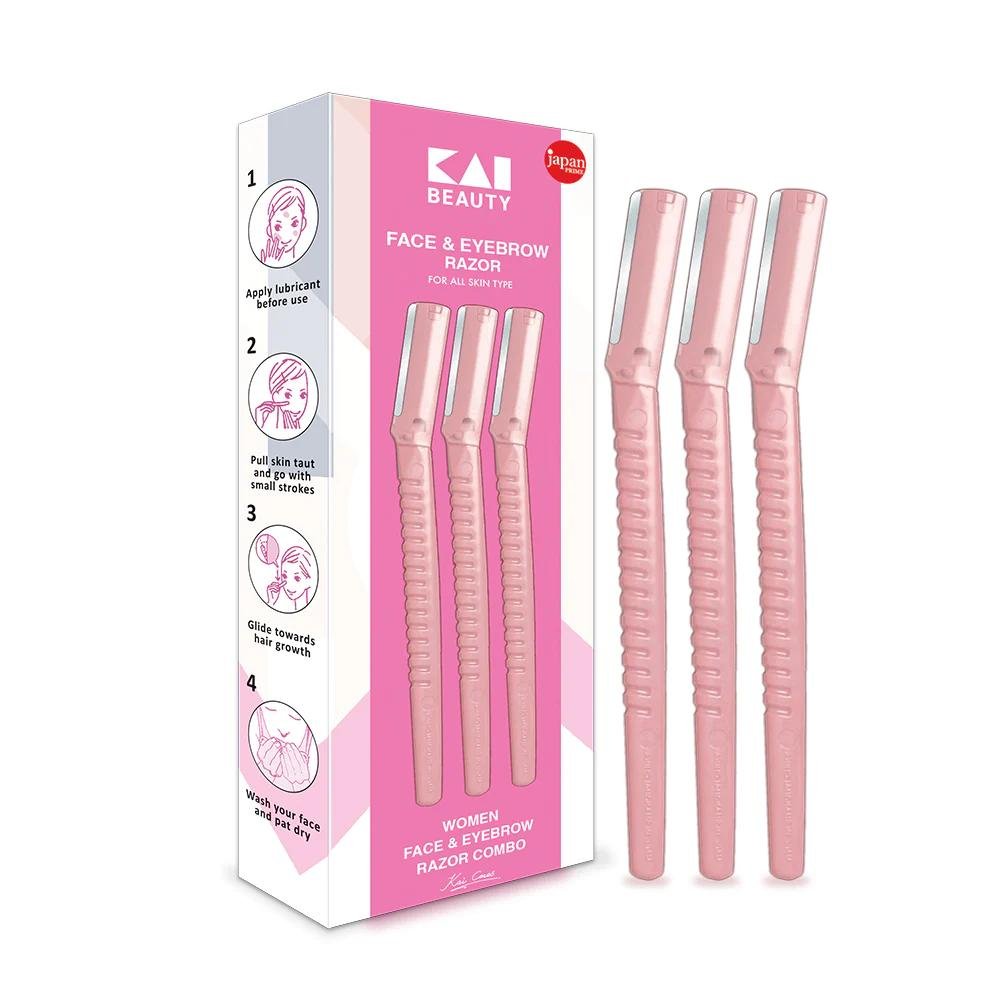 KAI PRETTY EYEBROW RAZOR PACK OF 3 #all