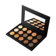 DE LANCI BRONZED MOCHA 15 EYESHADOW PALETTE #all