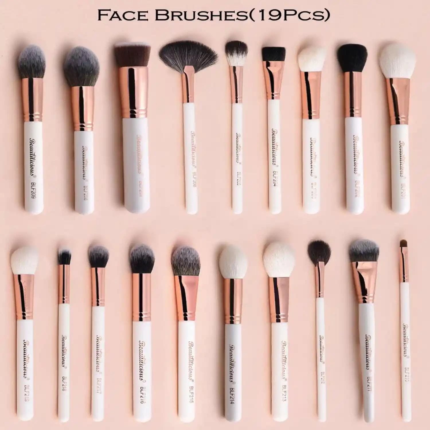 Beautilicious BRUSH SET OF 19 #all