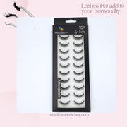 SNS 10 PAIRS LASHES NO 33 #all