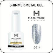 MAKE MORE NAIL SHIMMER METAL GEL 15 ML