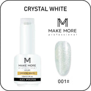 MAKE MORE NAIL CRYSTAL WHITE GEL 15 ML
