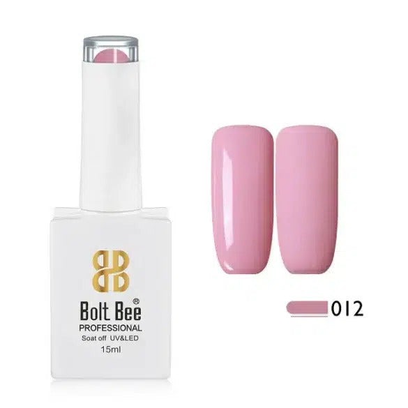 BOLT BEE GEL NAIL POLISH PASTEL SERIES 15ML PINKS