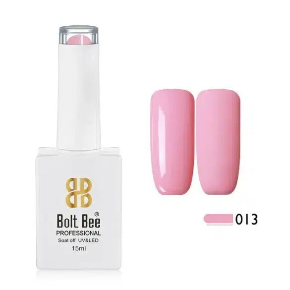 BOLT BEE GEL NAIL POLISH PASTEL SERIES 15ML PINKS