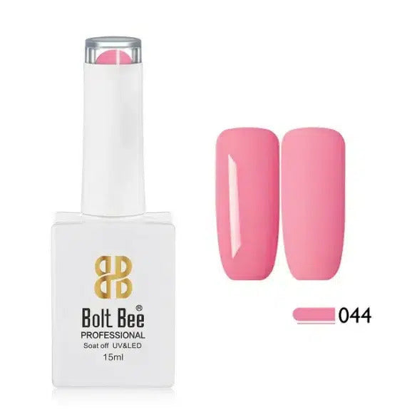 BOLT BEE GEL NAIL POLISH PASTEL SERIES 15ML PINKS