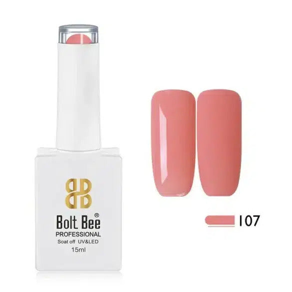 BOLT BEE GEL NAIL POLISH PASTEL SERIES 15ML PINKS