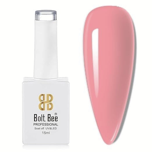 BOLT BEE GEL NAIL POLISH PASTEL SERIES 15ML PINKS