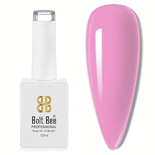 BOLT BEE GEL NAIL POLISH PASTEL SERIES 15ML PINKS