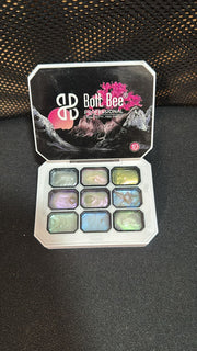 BOLT BEE 9COLOUR PAINTING GEL GLITTER SET