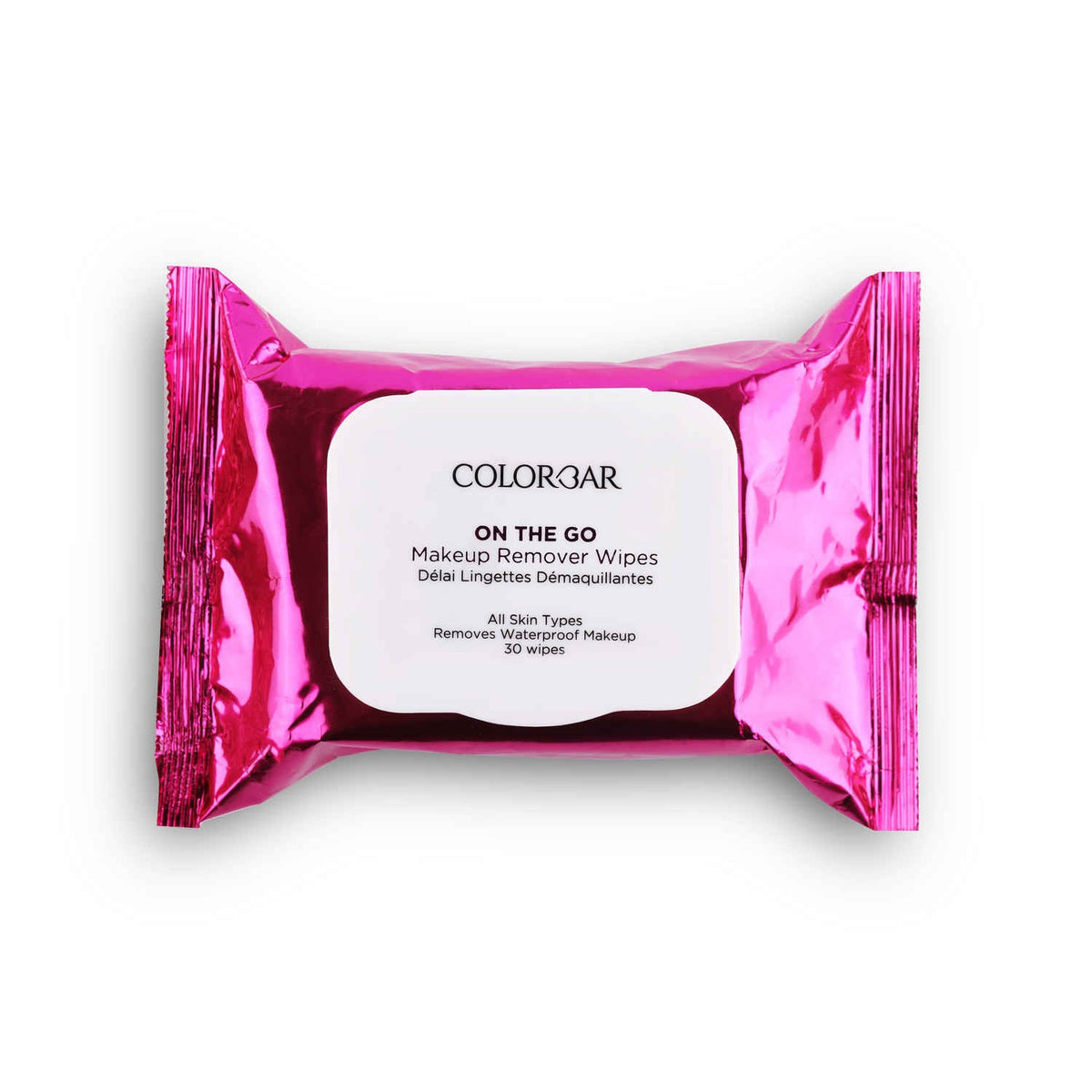 colorbar on the go makeup remover wipes 30wipes