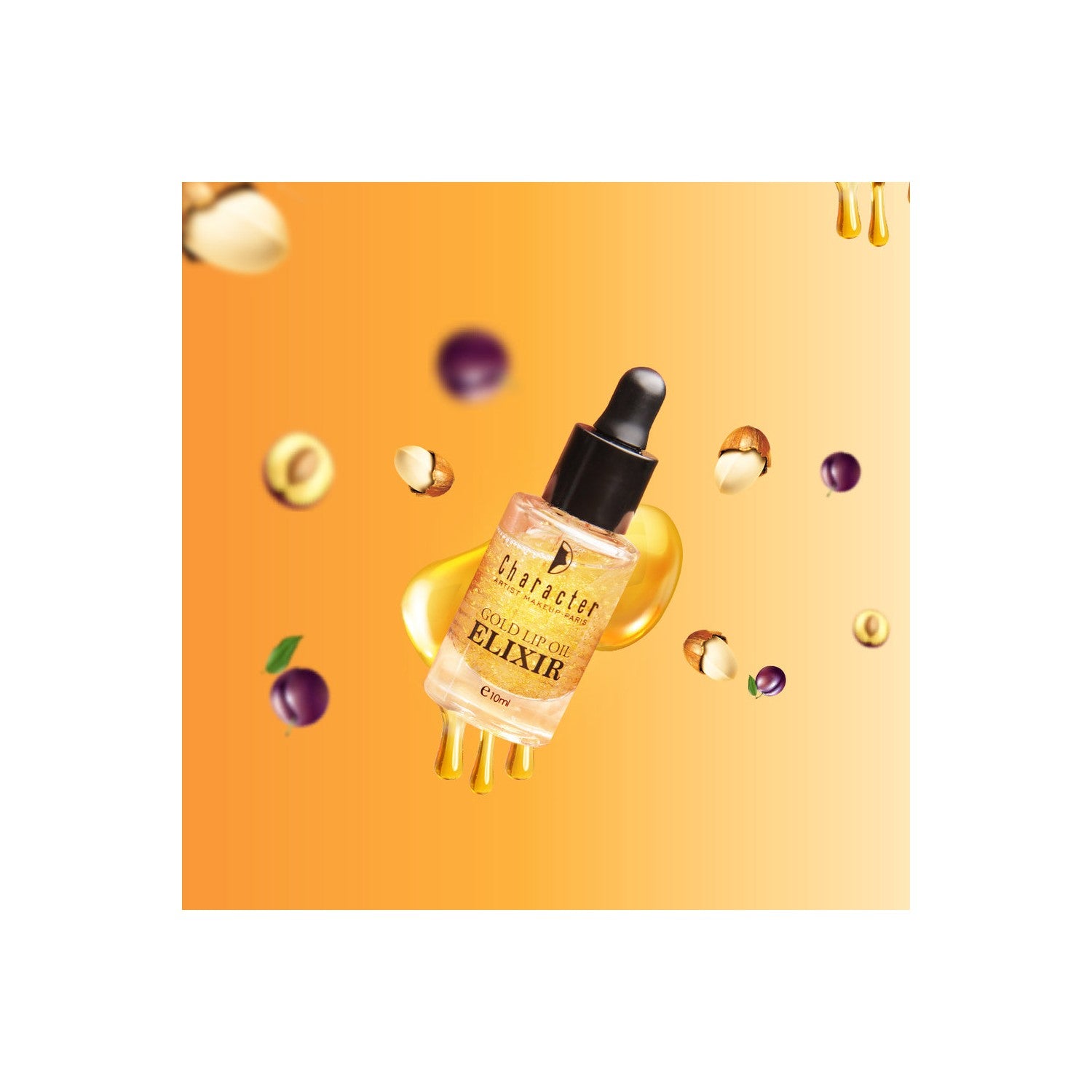 CHARACTER GOLD LIP OIL ELIXER 10ML LOE001