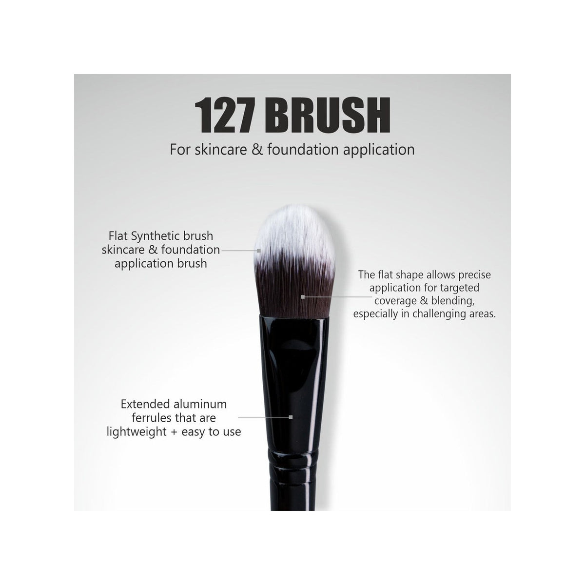 JUST GOLD PROFESSIONAL BRUSHES 127