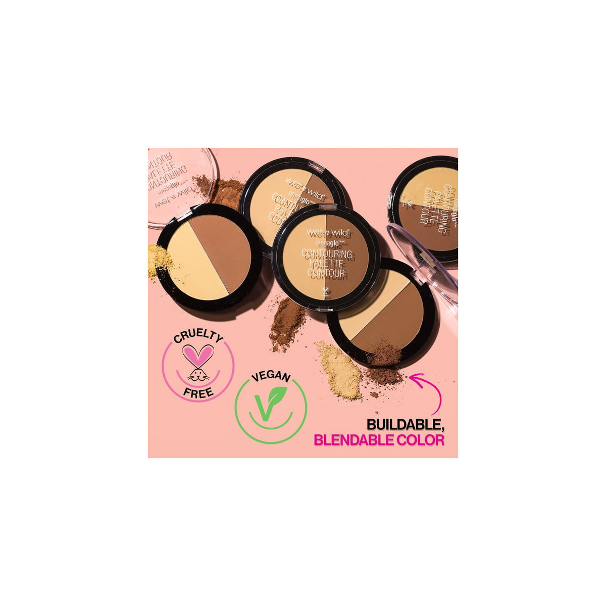 WET   WILD MegaGlo Contouring Palette  Dulce De Leche