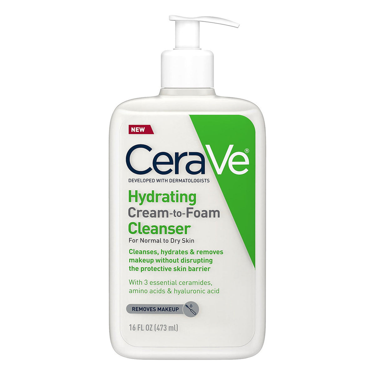 CERAVE HYDRATING CREAM TO FOAM CLEANSER