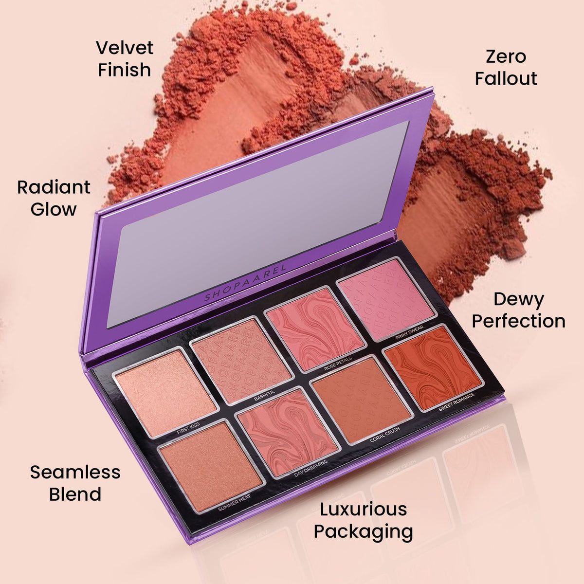 SHOPAAREL BIG BANG BLUSHER PALETTE - 01