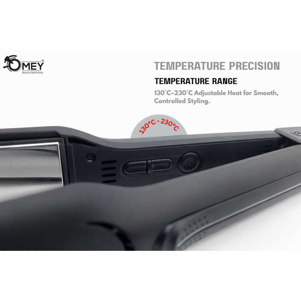 OMEY MIRROR TITANIUM HAIR STRAIGHTENER OM-401