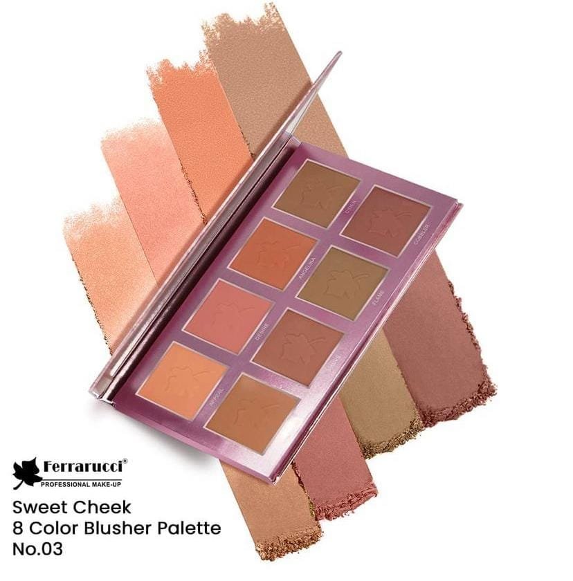 Ferrarucci 8 COLOUR SWEET CHEEK BLUSHER 48 G #all