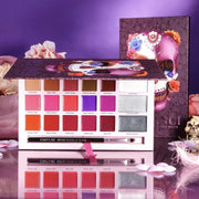 DE LANCI 18 Colors La Catrina Lipstick Palette #all