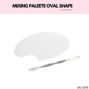 MIXING PALETTE OVAL SHAPE #all