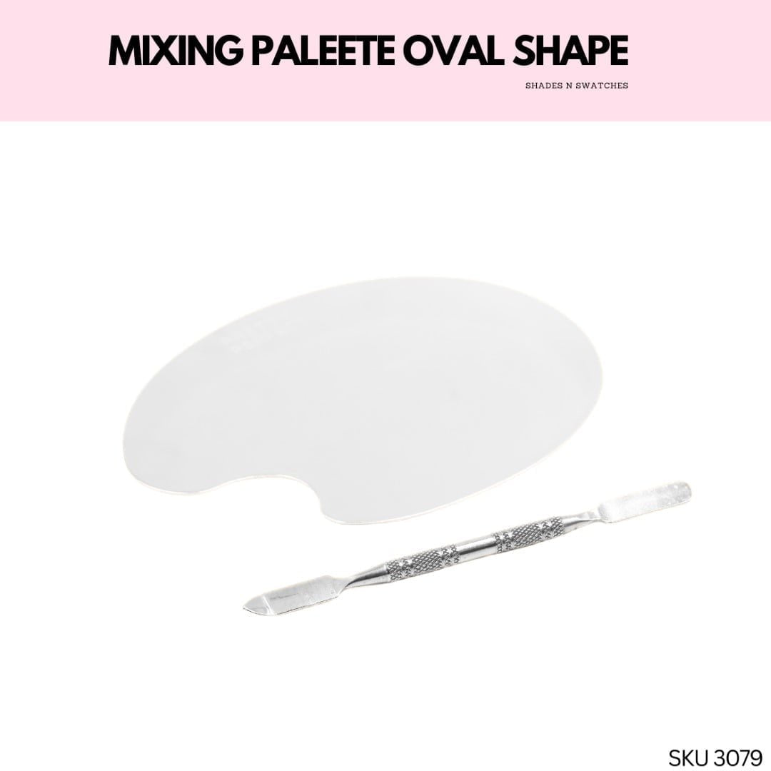 MIXING PALETTE OVAL SHAPE #all