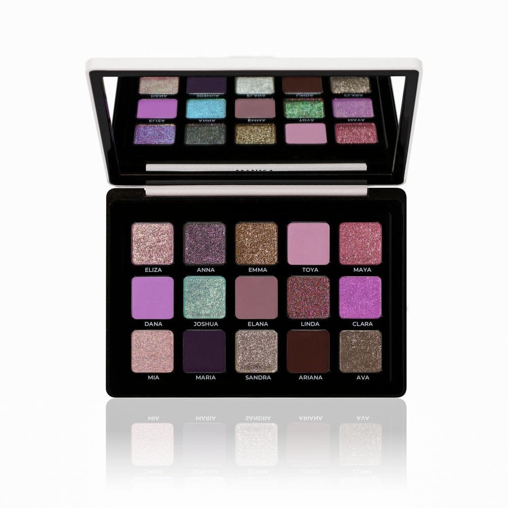 ADEPT COSMETICS 12 COLOUR EYESHADOW MINKA #all