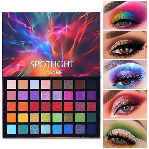 UCANBE SPOTLIGHT 40 COLOUR EYESHADOW #all