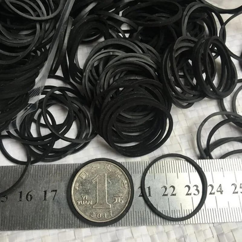 SNS MATTE RUBBER BAND BLACK BIG 75GRM #all