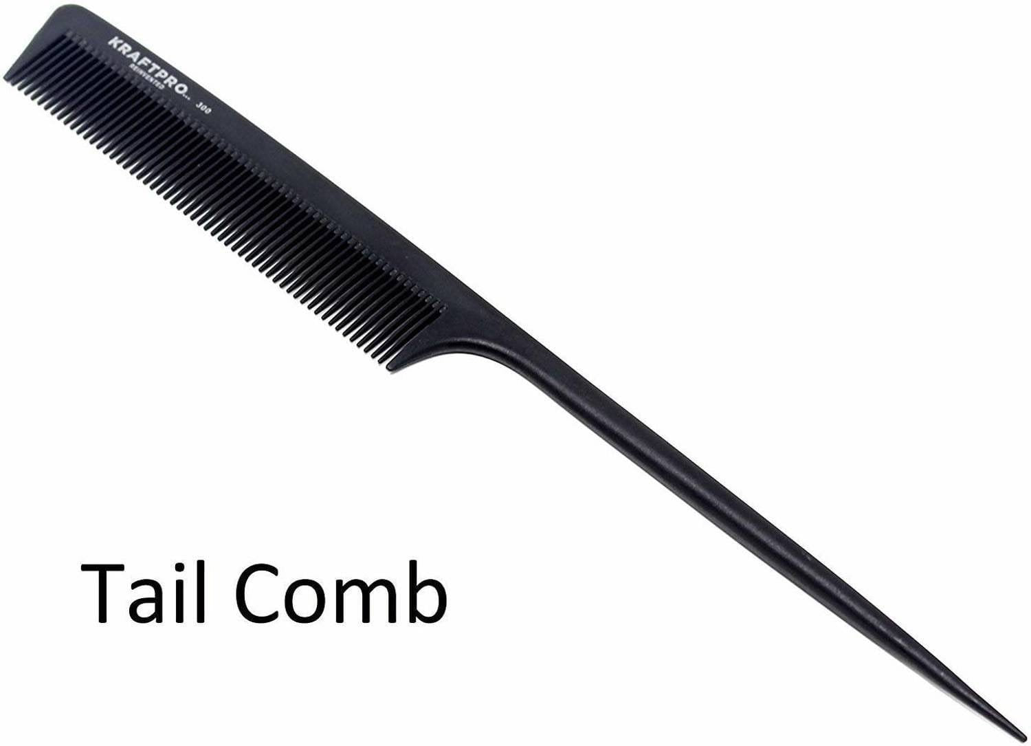 KRAFT PRO TAIL COMB BLACK 300 #all