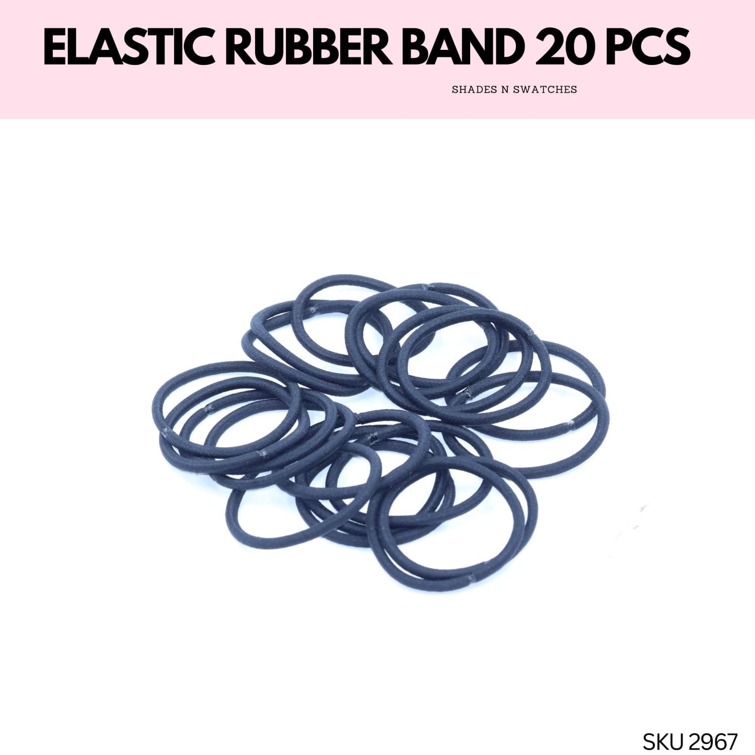 ELASTIC RUBBER BAND 20 PCS #all