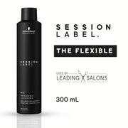 SCHWARZKOPF OSiS+ Session Label 02 THE FLEXIBLE DRY LIGHT HOLD - 300ml #all