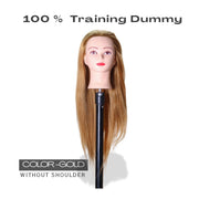 REAL HAIR DUMMY 100 #all