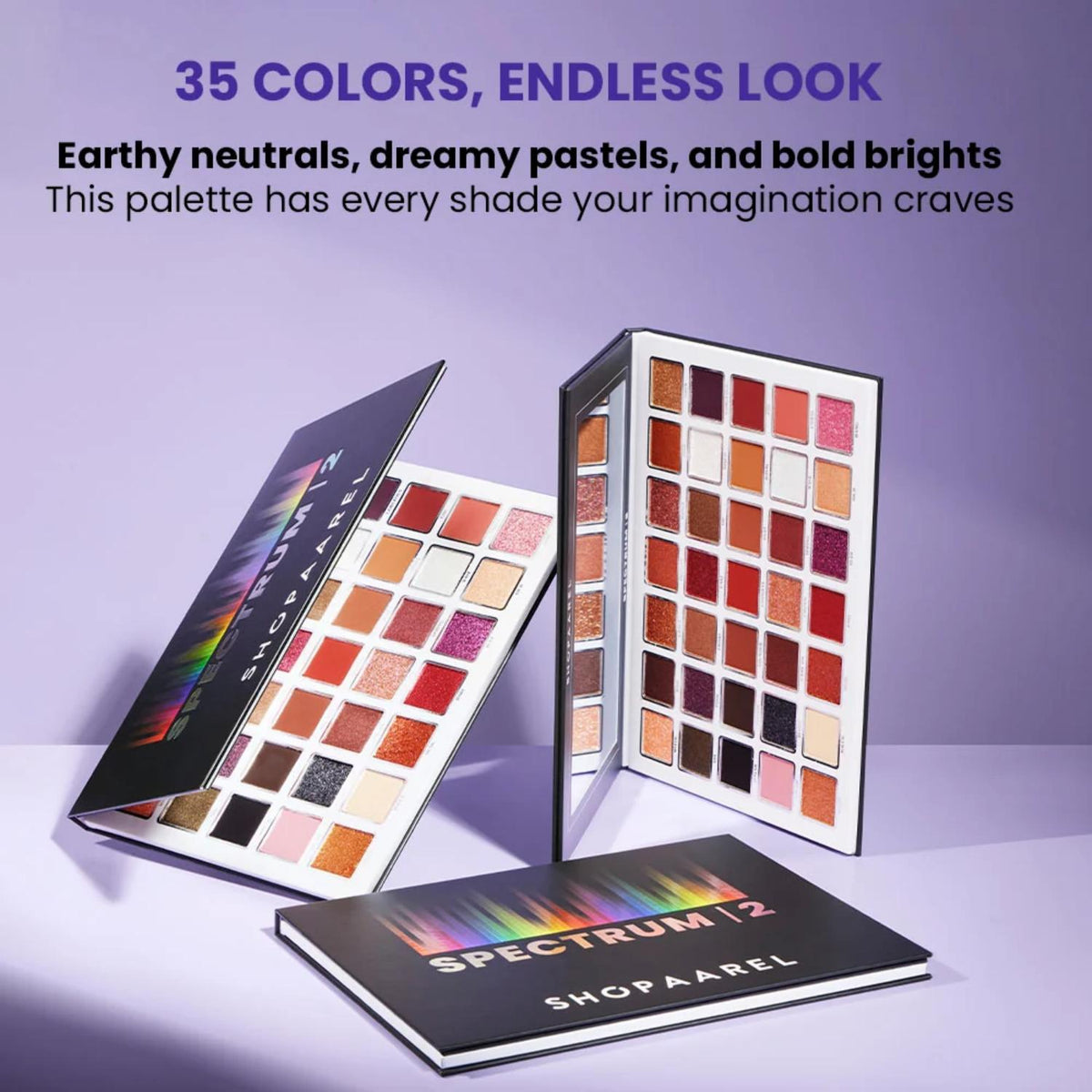 SHOPAAREL EYESHADOW PALETTE SPECTRUM-2