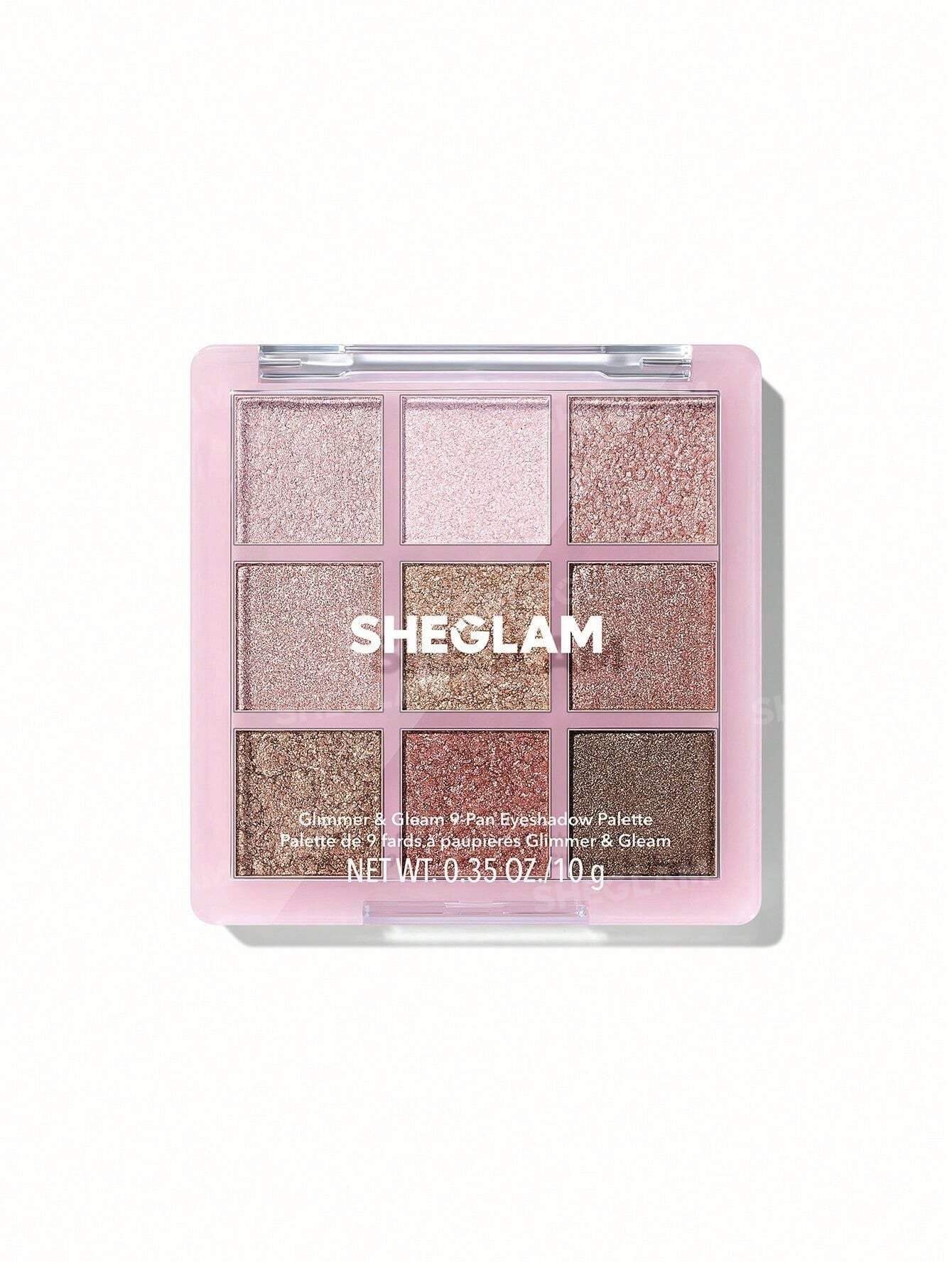 SHEGLAM GLIMMER AND CREAM 9 PAN EYESHADOW PALETTE #all