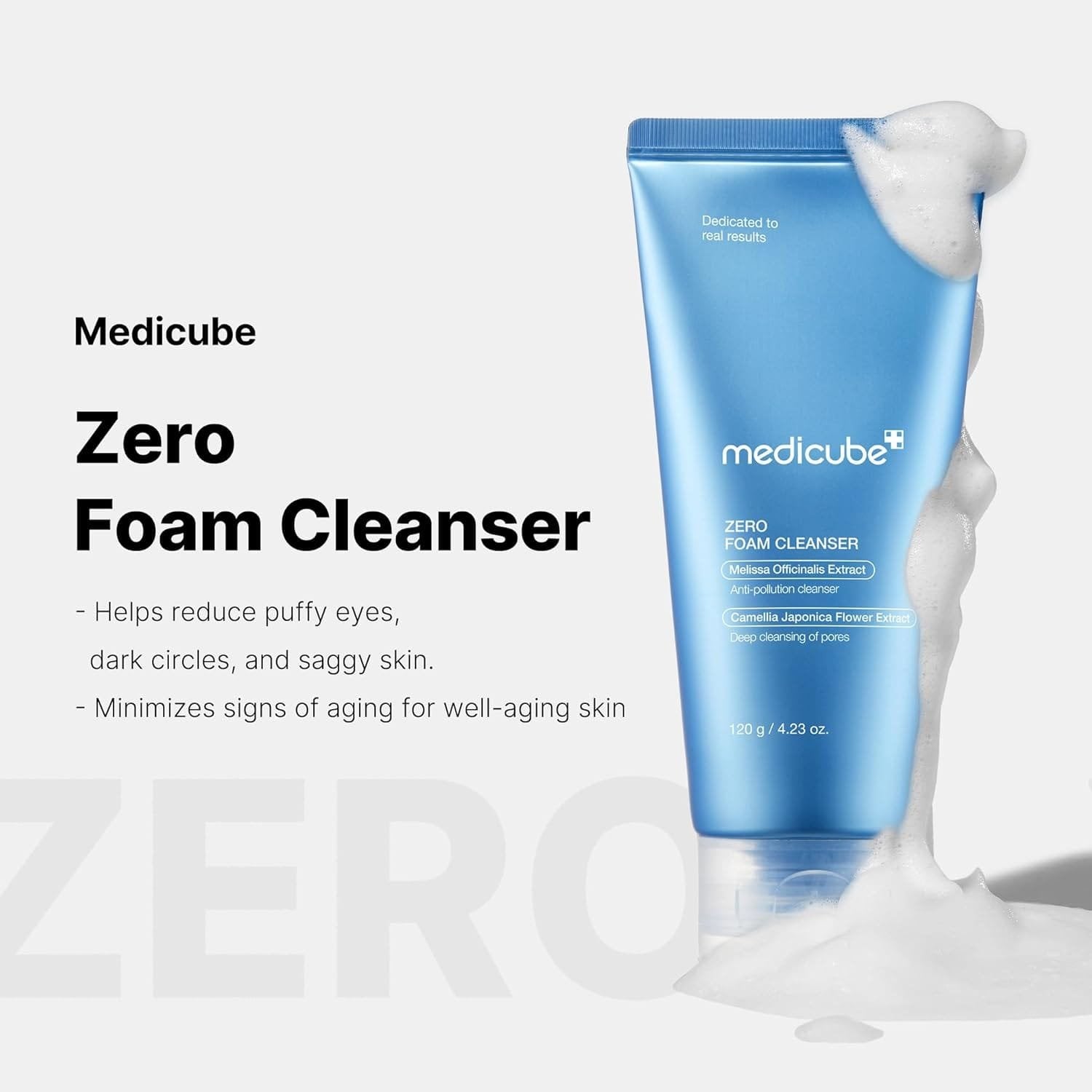 MEDICUBE ZERO FOAM CLEANSER 120G #all