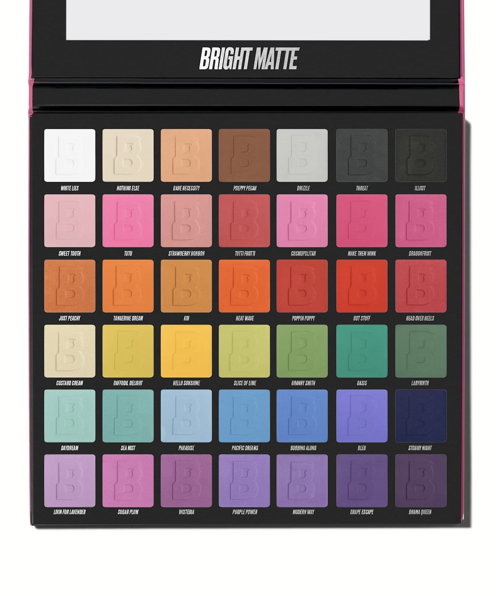 BEAUTY BAY 42 COLOUR BRIGHT MATTE PALETTE #all