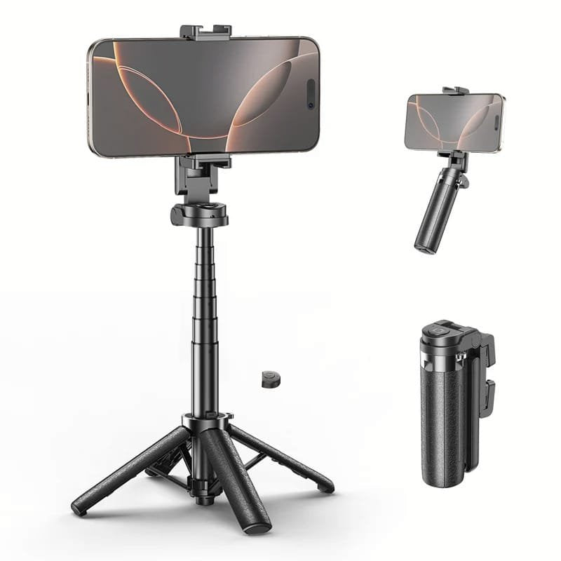 DIGITEK EXTENDABLE SELFIE STICK TRIPOD WITH WIRELESS REMOTE DTR 460 SS #all