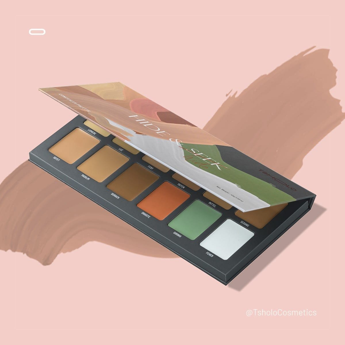 TSHOLO HIDE & HIDE CONCEALER PALETTE #all