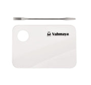 VAHMAYA TRANSPARENT MXING PALETTE WITH SPATULA 1SET - MP01 #all