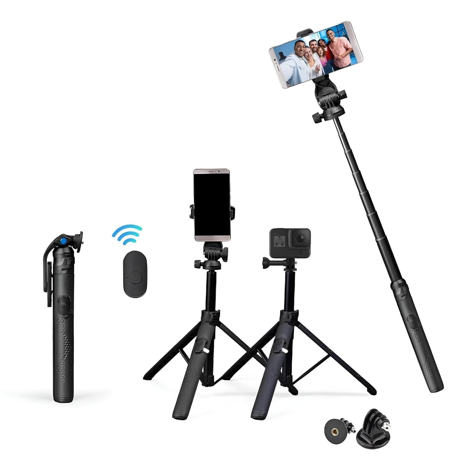 DIGITEK PORTABLE TRIPOD SELFIE STICK (DTR-525 SS #all
