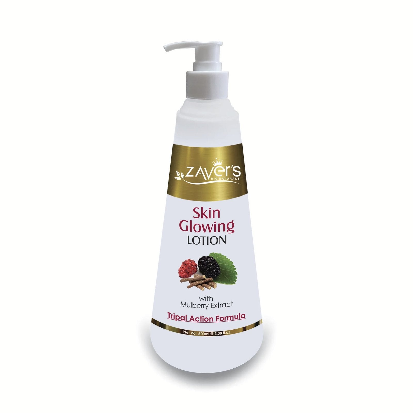 ZAVERS SKIN GLOWING LOTION - 500ML #all